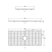 MC7645 STAINLESS STEEL PROTECTIVE GRID FIL Kitchen Bathroom