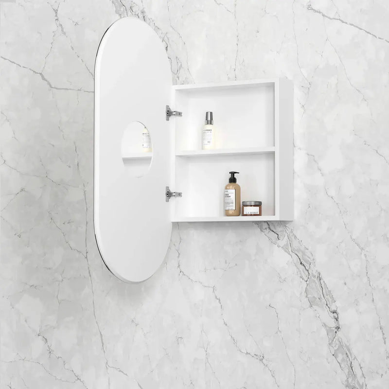 NOOSA SHAVING CABINET MATTE WHITE FIL Kitchen Bathroom
