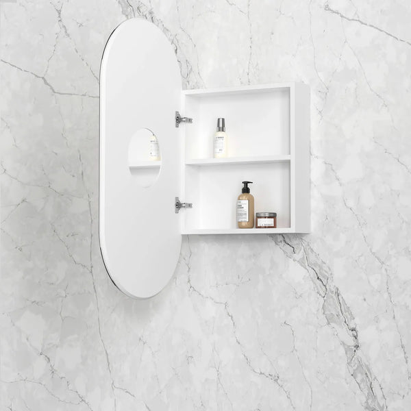 NOOSA SHAVING CABINET MATTE WHITE