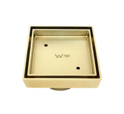 Smart Tiles Waste 114 Solid Square Brass Chrome/Matte Black/Brushed Gold FIL Kitchen Bathroom