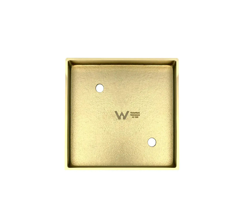 Smart Tiles Waste 114 Solid Square Brass Chrome/Matte Black/Brushed Gold FIL Kitchen Bathroom