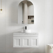 ARCHIE SHAVING CABINET 900X600X120 WHITE FIL Kitchen Bathroom