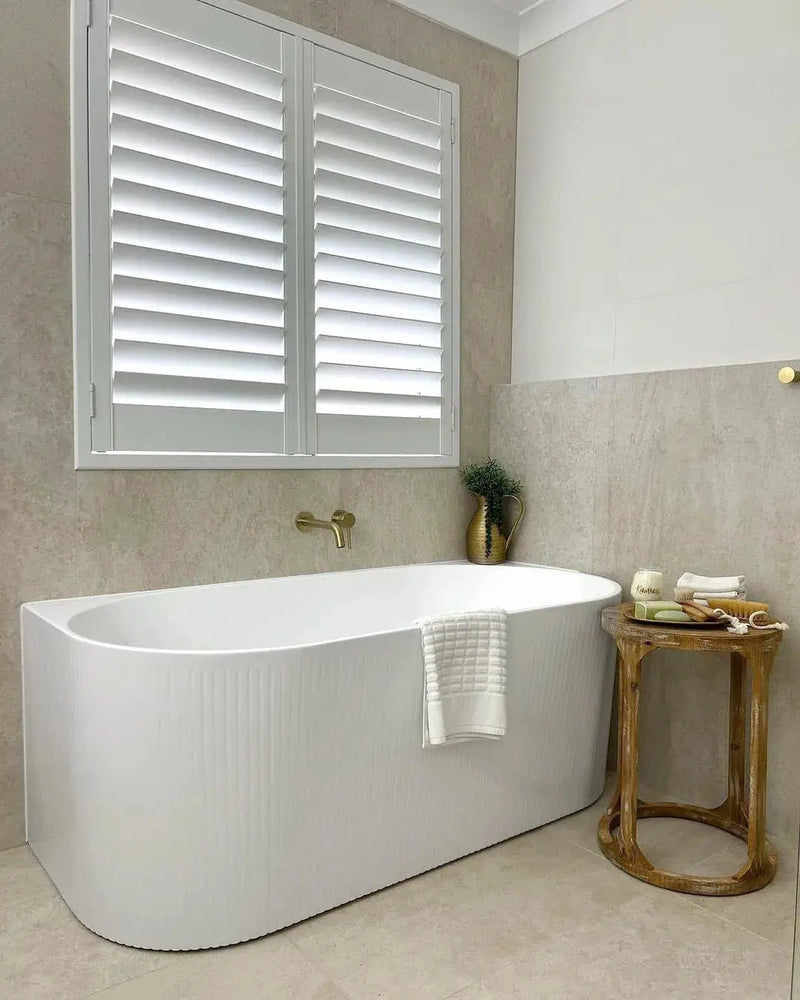 ATTICA NOOSA BATH BTW MULTIFIT 1500 GLOSS WHITE FIL Kitchen Bathroom