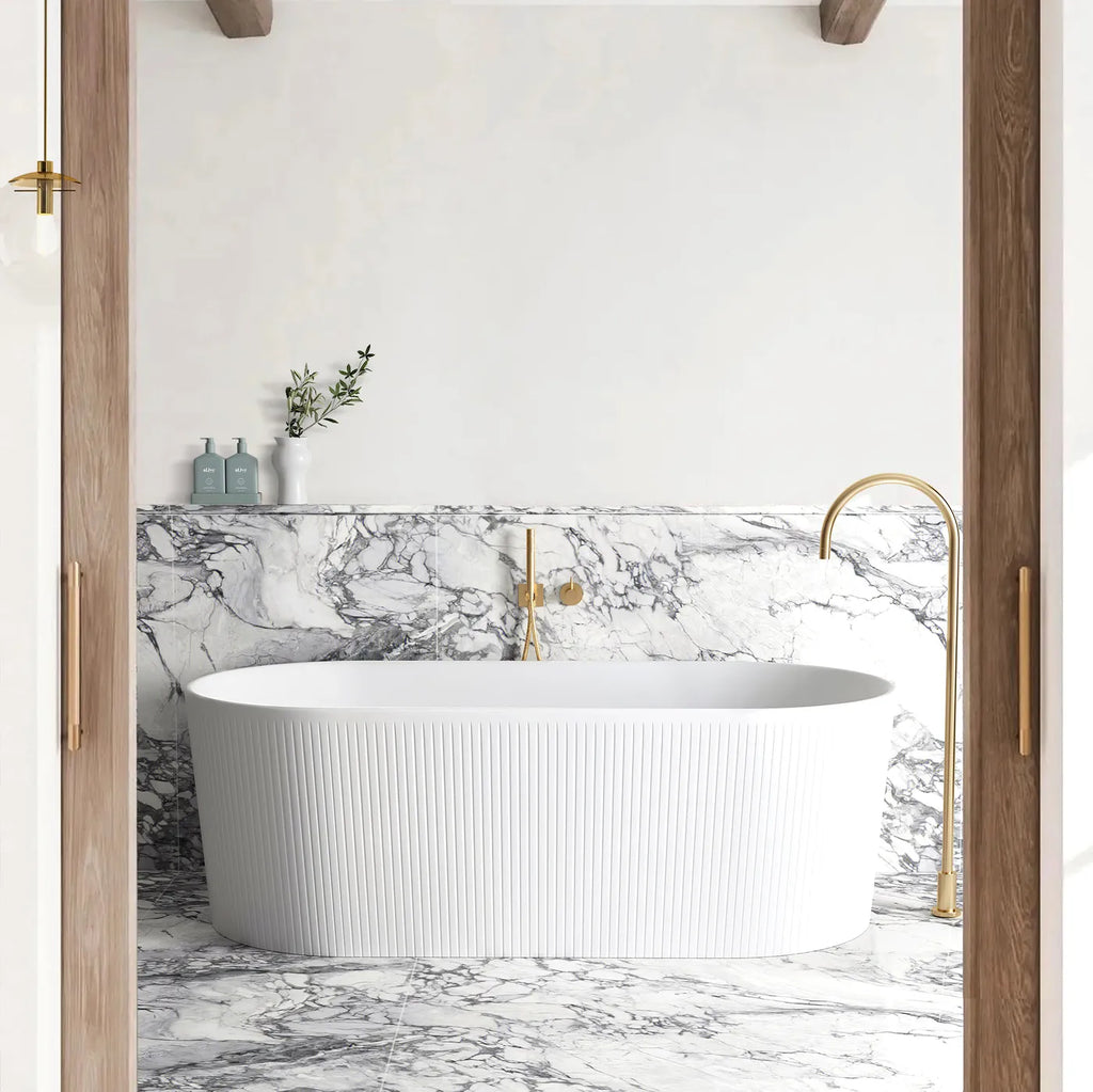 ATTICA NOOSA BATH 1500 MATT WHITE