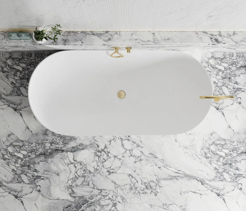 ATTICA NOOSA BATH 1500 MATT WHITE FIL Kitchen Bathroom