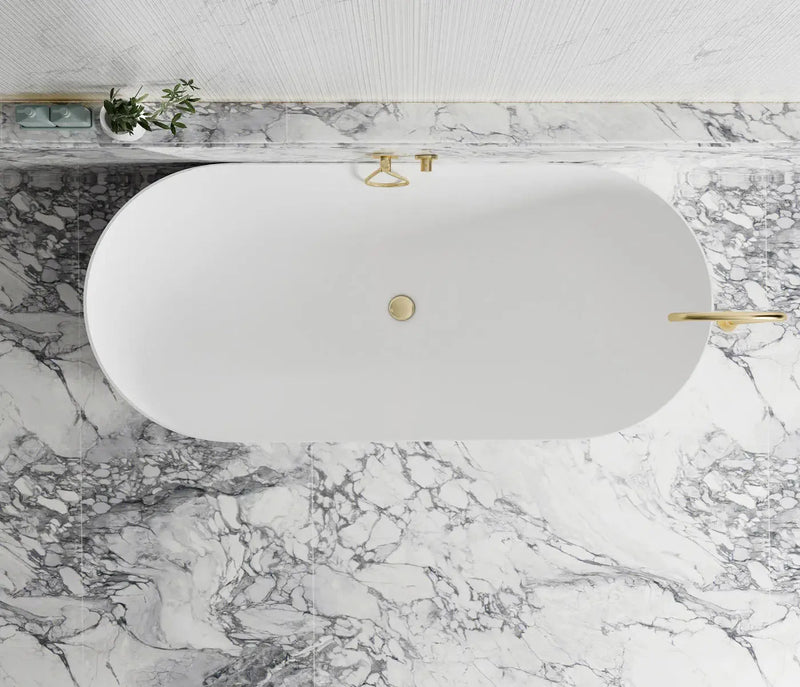 ATTICA NOOSA BATH 1700 MATT WHITE FIL Kitchen Bathroom