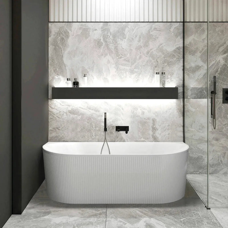 NOOSA BATH BTW MULTIFIT 1500 MATT WHITE FIL Kitchen Bathroom