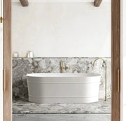 ATTICA BONDI BATH 1500 MATT WHITE FIL Kitchen Bathroom