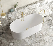 ATTICA BONDI BATH 1500 MATT WHITE FIL Kitchen Bathroom