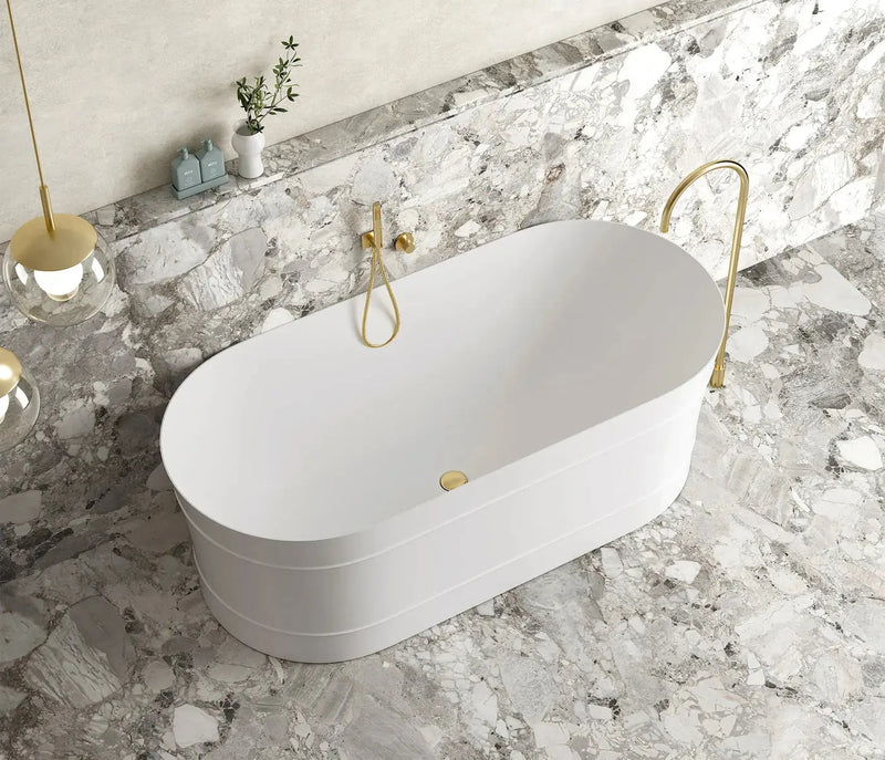 ATTICA BONDI BATH 1500 MATT WHITE FIL Kitchen Bathroom