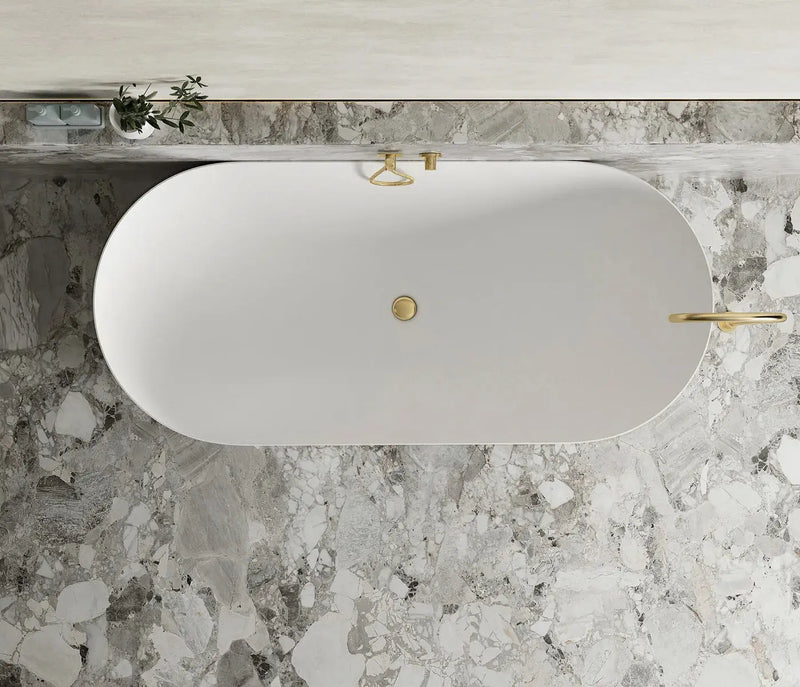 ATTICA BONDI BATH 1500 MATT WHITE FIL Kitchen Bathroom