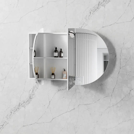 BONDI 1500X900 SHAVING CABINET WHITE FIL Kitchen Bathroom