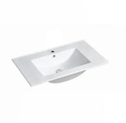 SlimLine Ceramic Top  Single Bowl with Overflow 600mm/750mm/900mm/1200mm - FIL Kitchen Bathroom