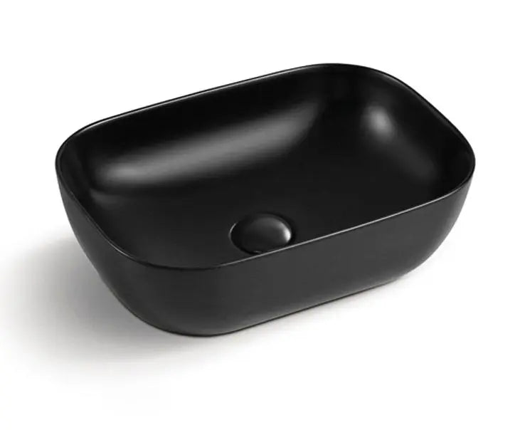Otti Artis O'96 455x325x135 Matte Black Oval Basin Ultra Slim (IS4096MB/IS4096/IS4096MWB/IS4096MW)