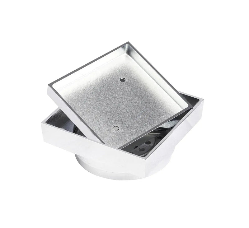 Smart Tiles Waste 114 Solid Square Brass Chrome/Matte Black/Brushed Gold FIL Kitchen Bathroom