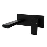 BLAZE Chrome/Black Bathtub/Basin Wall Mixer With Spout(color up)(with extension) FIL Kitchen Bathroom
