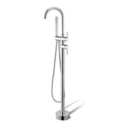 Round Freestanding Bath Mixer With Handheld Shower Chrome/Colours FIL Kitchen Bathroom