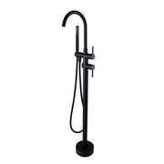 Round Freestanding Bath Mixer With Handheld Shower Chrome/Colours FIL Kitchen Bathroom