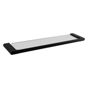 AU Chrome/Black Glass Shelf FIL Kitchen Bathroom