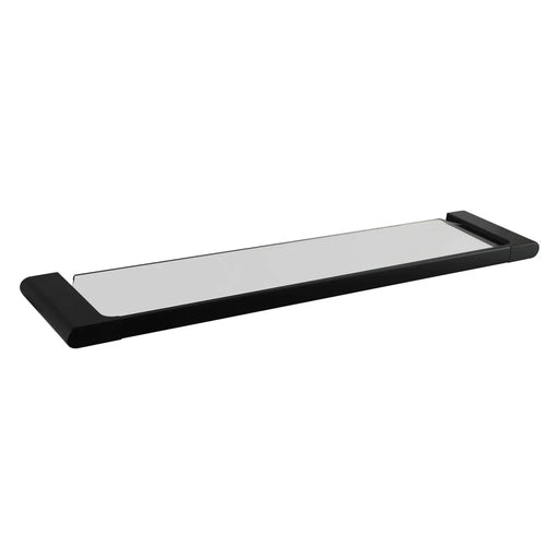 AU Chrome/Black Glass Shelf FIL Kitchen Bathroom