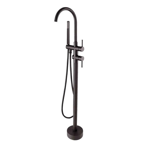 Round Freestanding Bath Mixer With Handheld Shower Chrome/Colours FIL Kitchen Bathroom