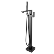 Square Freestanding Bath Mixer With Handheld Shower Chrome and Colours FIL Kitchen Bathroom