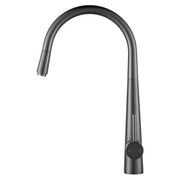 Round Pull Out Kitchen Sink Mixer Tap Chrome and Colours FIL Kitchen Bathroom