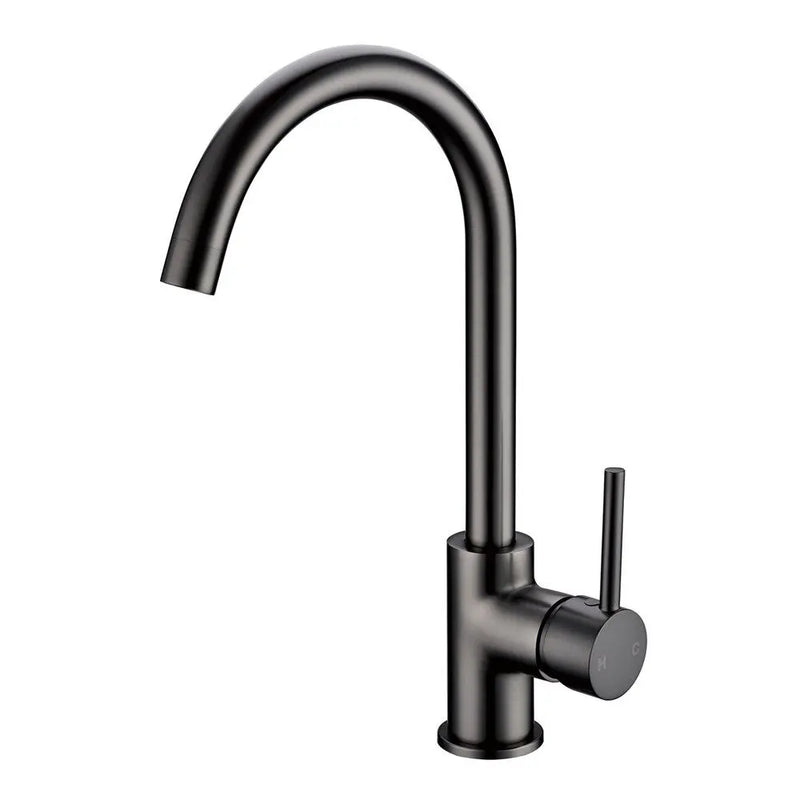 Round Standard Kitchen Sink Mixer Tap Chrome & Colours FIL Kitchen Bathroom