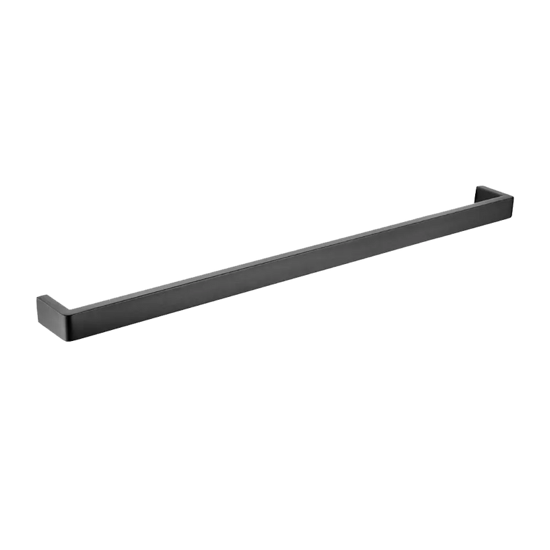 IVANO Series Square  Single Towel Rail 800mm Chrome and Colours FIL Kitchen Bathroom