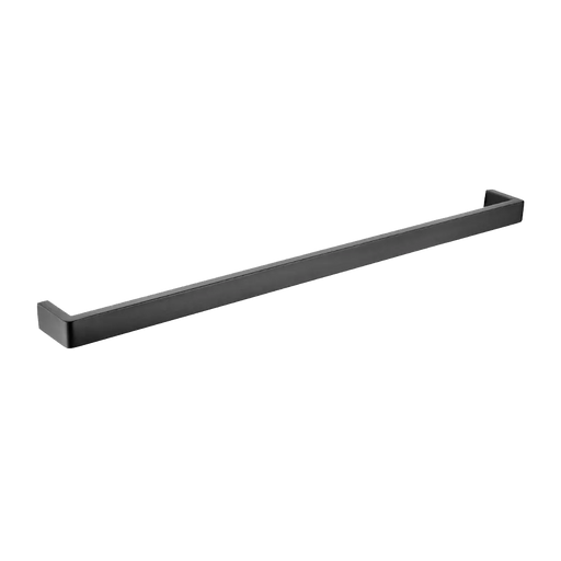 IVANO Series Square  Single Towel Rail 800mm Chrome and Colours FIL Kitchen Bathroom