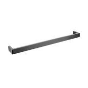 IVANO Series Square Chrome Single Towel Rail 600mm FIL Kitchen Bathroom