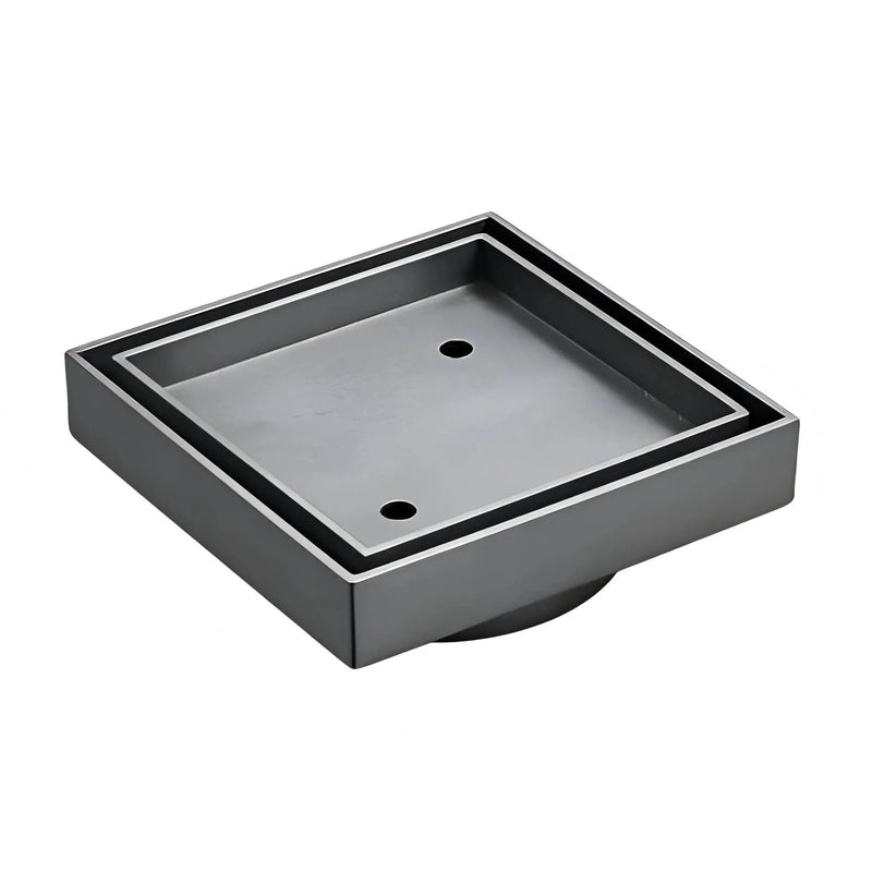 Somer Slim Square Tile Insert Floor Drain (75/90mm outlet) SOMER