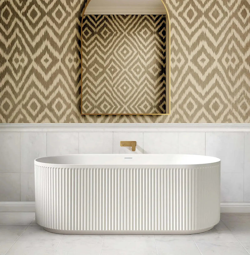 Attica Havana 1700 Fluted Bath with Overflow otti