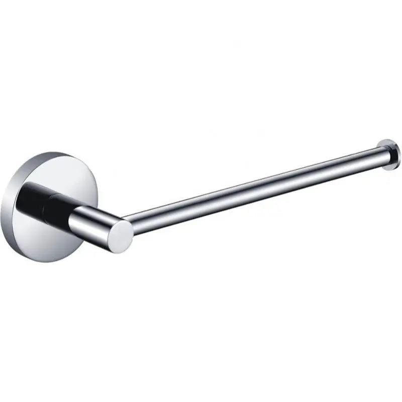LUCID PIN Chrome/Black Round Towel Hook Ring FIL Kitchen Bathroom