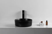 Above Counter Basin Ceramic Diamond Basin Matte Black 360x 360x 120mm - FIL Kitchen Bathroom