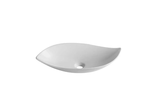 Above Counter Ceramic Basin Gloss White/Matte White 660mmx 390mmx 150mm - FIL Kitchen Bathroom