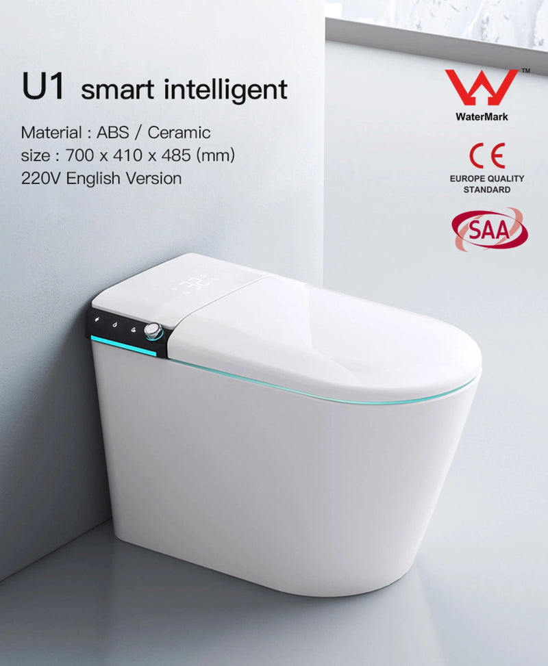 Evo Smart Wall Faced Smart Toilet Wall Faced Pan With Smart Seat LK-EVSMTU1