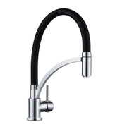 Brass Pull Down Rubber Spout Kitchen Mixer FIL Kitchen Bathroom