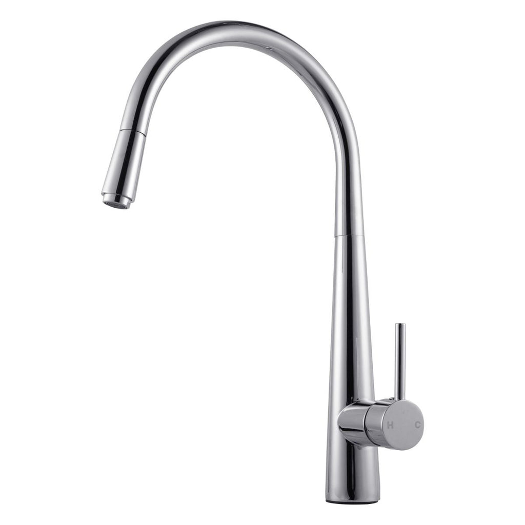 Pentro Pull Out Kitchen Mixer Chrome and Colours