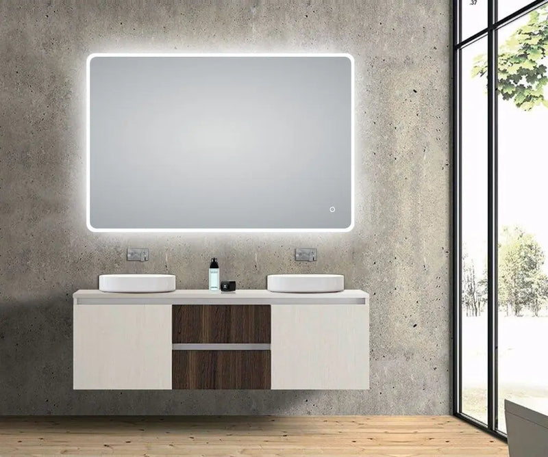 Backlit LED Mirror LDE 1200x800mm FIL Kitchen Bathroom