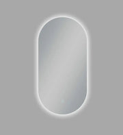 450*900mm Builder Range Oval Sharp-Edged 3 Color Lighting Backlit LED Mirror with Touch Sensor Switch FIL Kitchen Bathroom