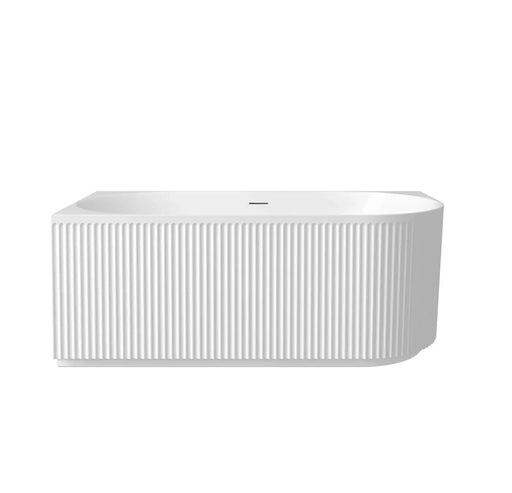 Attica Havana Corner 1500 Fluted Bath with Overflow otti