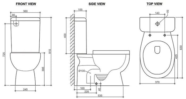 MASSA TOILET SUITE S-TRAP