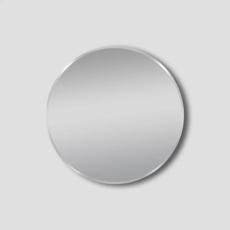 700mm Matte Brushed Gold Aluminium Framed Round Non-Luminous Mirror FIL Kitchen Bathroom