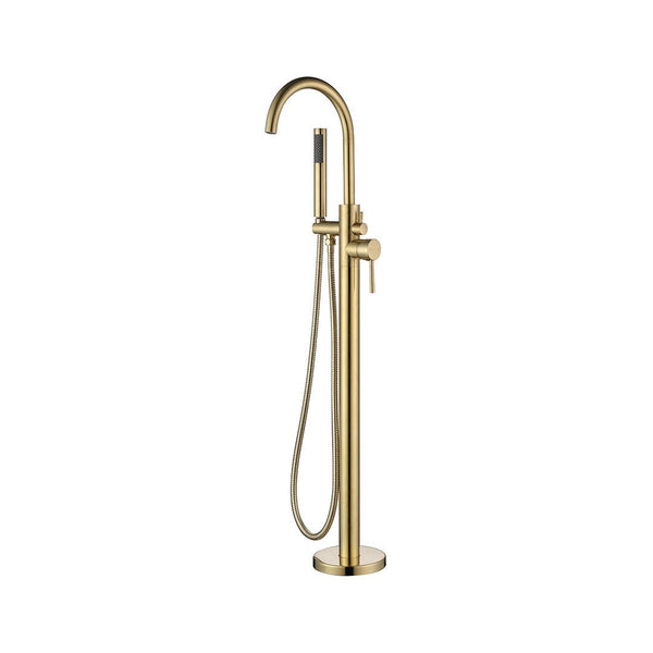 Otus Free Standing Bath Mixer With Hand Shower