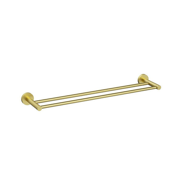 Otus Slimline Double Towel Rail 600mm