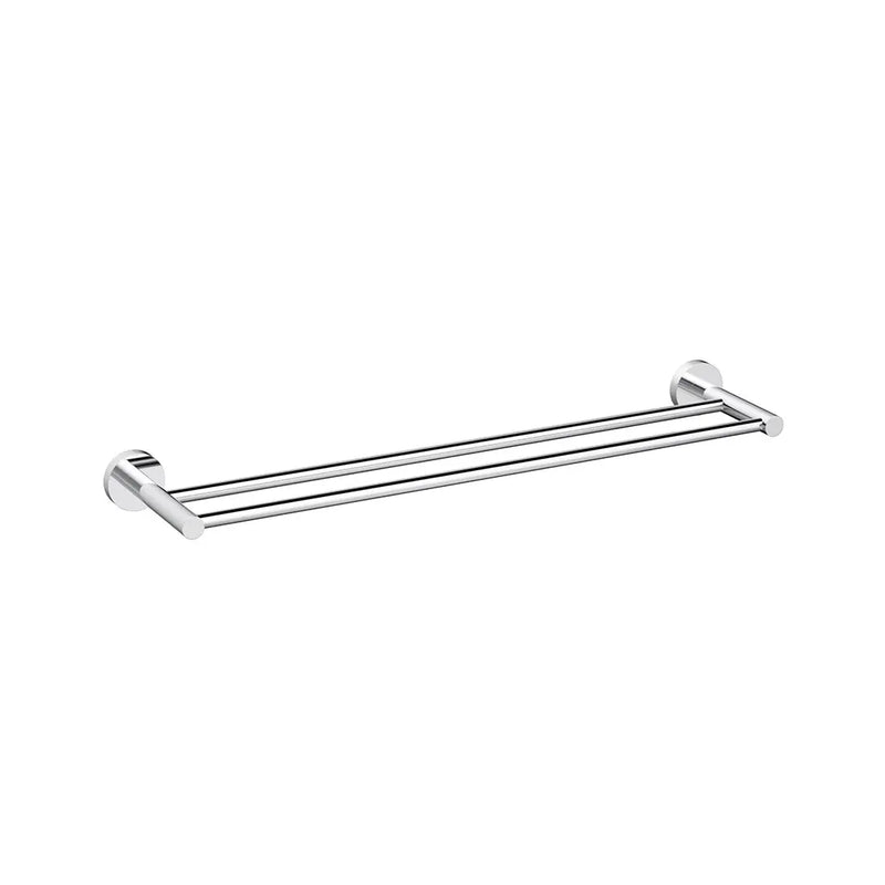 Otus Slimline Double Towel Rail 600mm - FIL Kitchen Bathroom