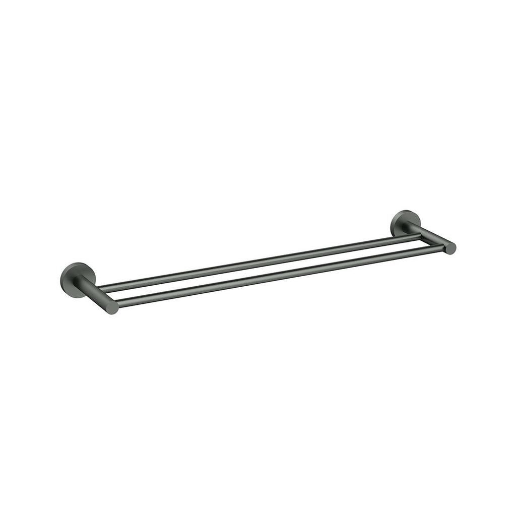 Otus Slimline Double Towel Rail 600mm