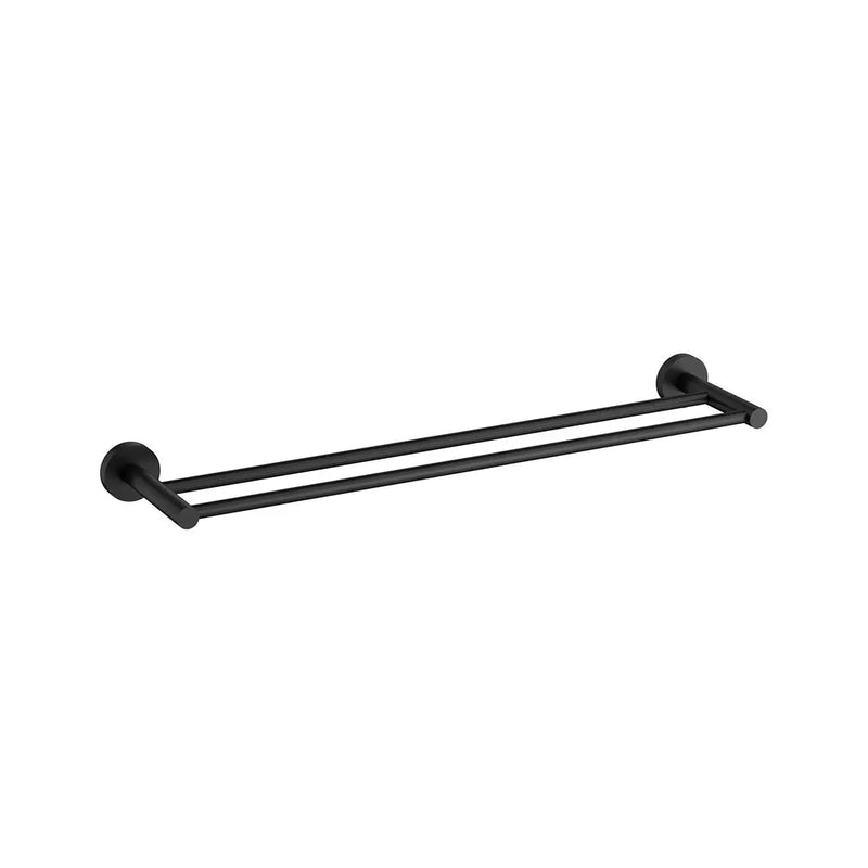 Otus Slimline Double Towel Rail 600mm - FIL Kitchen Bathroom