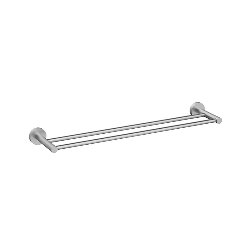 Otus Slimline Double Towel Rail 600mm - FIL Kitchen Bathroom